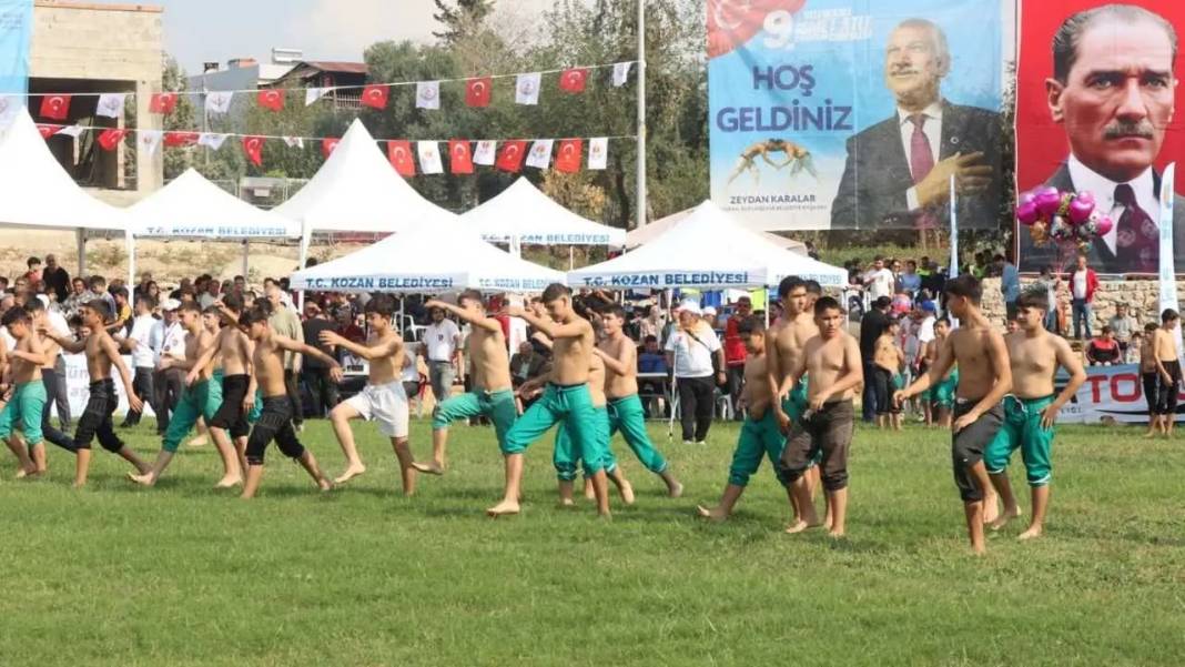 Adana Kozan’da 9’uncu Karakucak Güreşleri Nefes Kesti 3